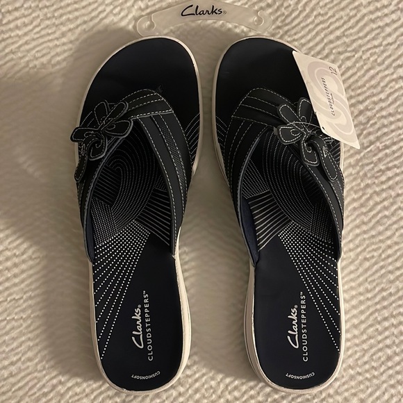 Clarks CloudSteppers Navy Marine Size 12 - Picture 3 of 7